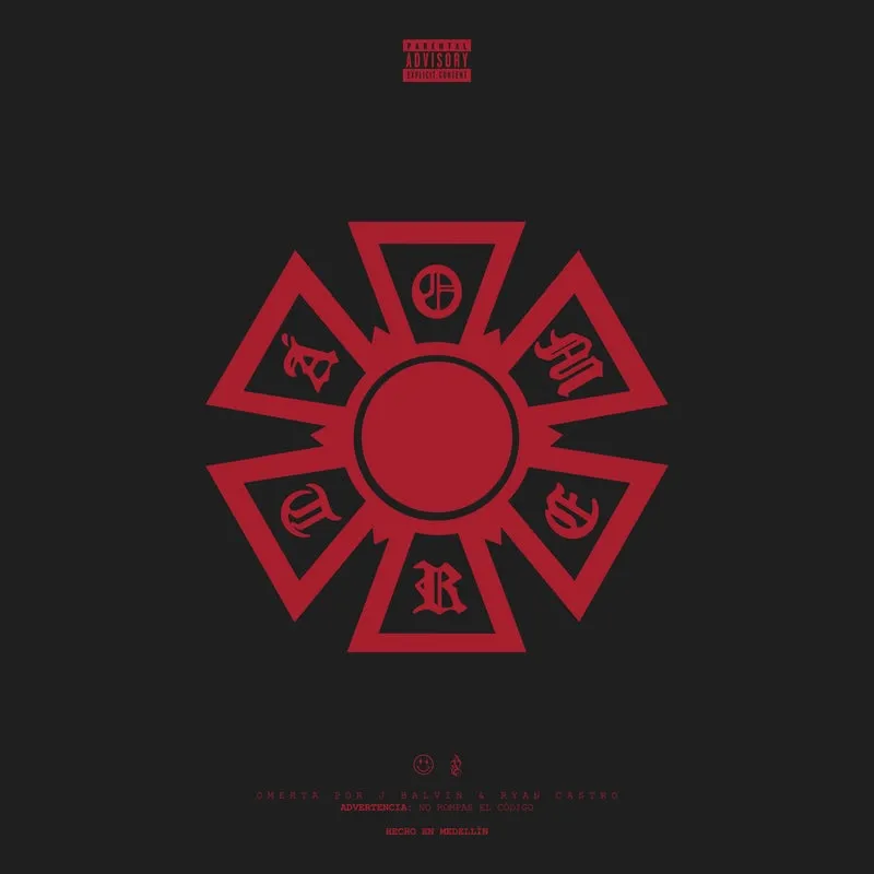 Portada del álbum Omertá de J Balvin y Ryan Castro