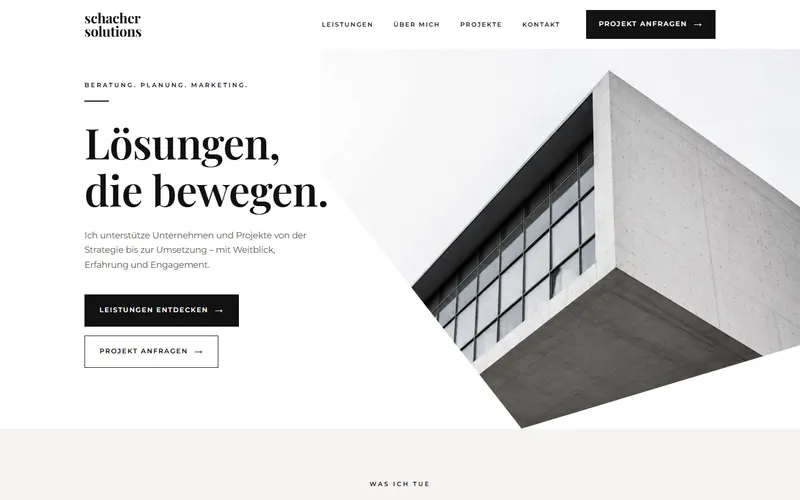 Web de Schacher Solutions